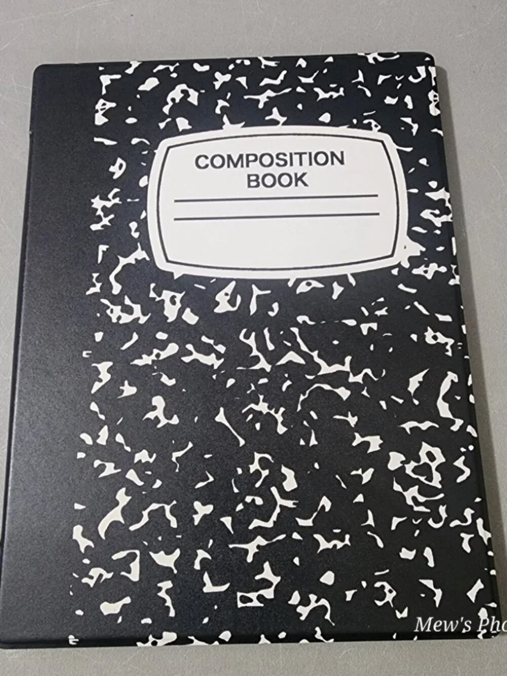 Case for Remarkable Paper Pro Tablet 11.8 Composition Book Design